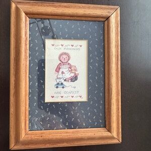 Raggedy Ann Vintage wall art